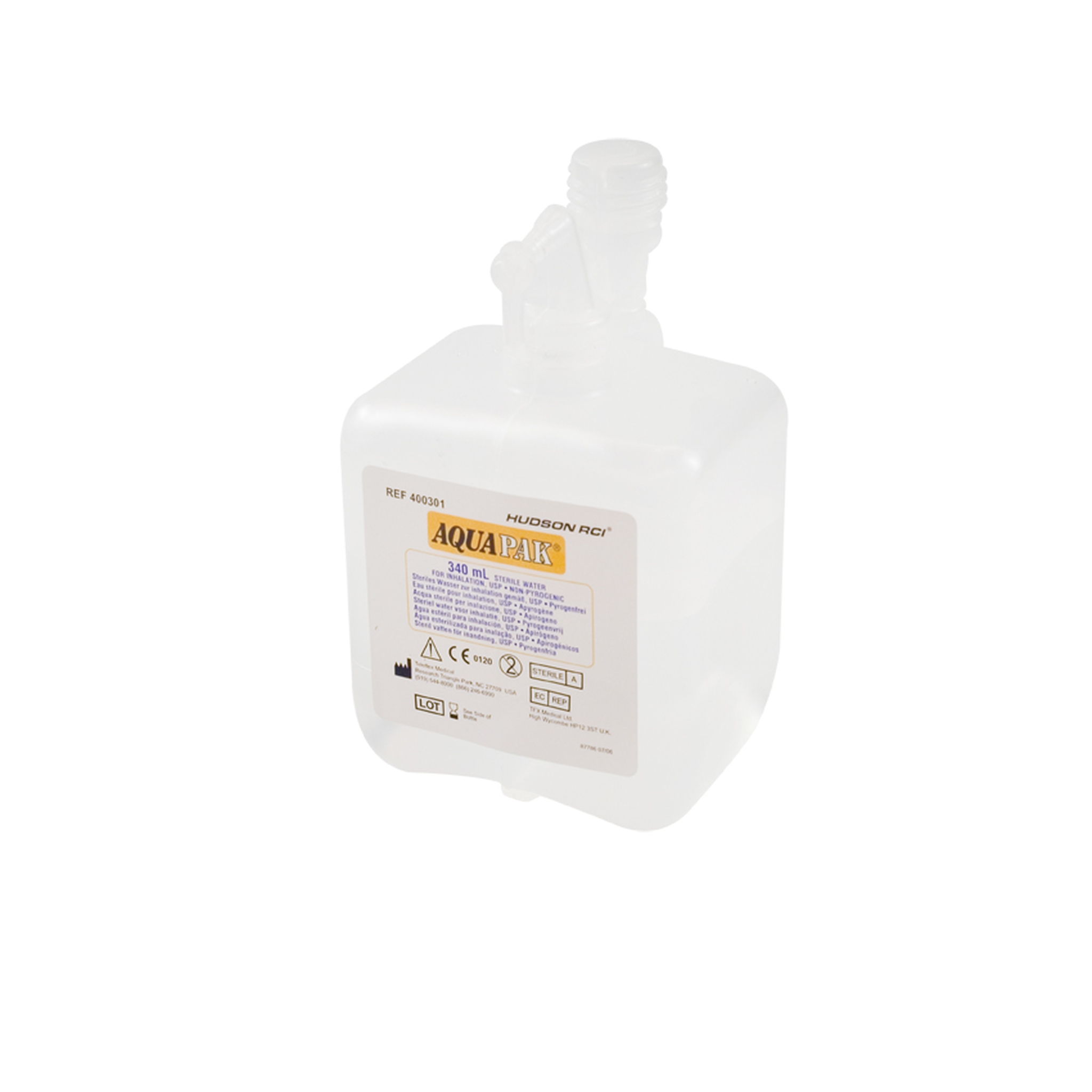 Nebulizzatore Aquapak pre-riempito con adattatore e acqua sterile da 1070  ml su CFS PRODOTTI MEDICALI