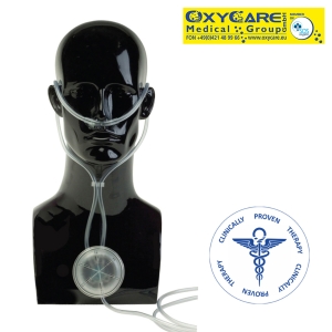 Oxymizer special nasal cannula disposable oxygen saving system