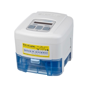 Figure shows device incl. optional humidifier