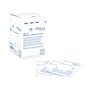 Sterile disposable gloves, copolymer