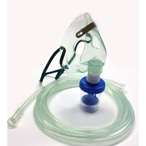 Nebulizer set for oxygen concentrator
