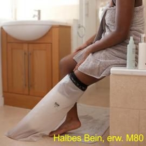LIMBO Bade- und Duschschutz für das halbe Bein, Erwachsene