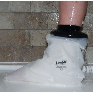 LIMBO Protection de douche et de bain pour le pied, adulte, jusqu'à la pointure 46