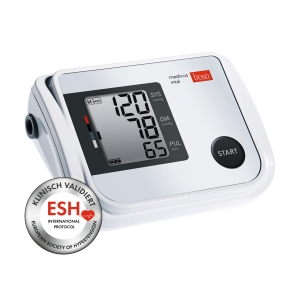 Blood pressure monitor boso medicus vital, upper arm cuff circumference 22-42 cm