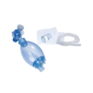 Silicone resuscitator for adults from 20 kg
