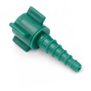 Hose connection nozzle, green or white