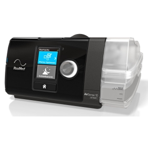 AirSense 10 AutoSet without telemonitoring | ResMed Auto-CPAP device with humidifier