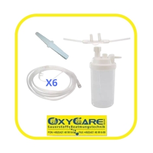Kit économique : pack d'accessoires de six mois pour concentrateur d'oxygène stationaire