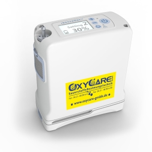 Inogen One G4, mobiles Sauerstoffgerät mit 4 Cell Akku nur 1,27 kg. - Aktionspreis mit OxyCare Bestpreisgarantie